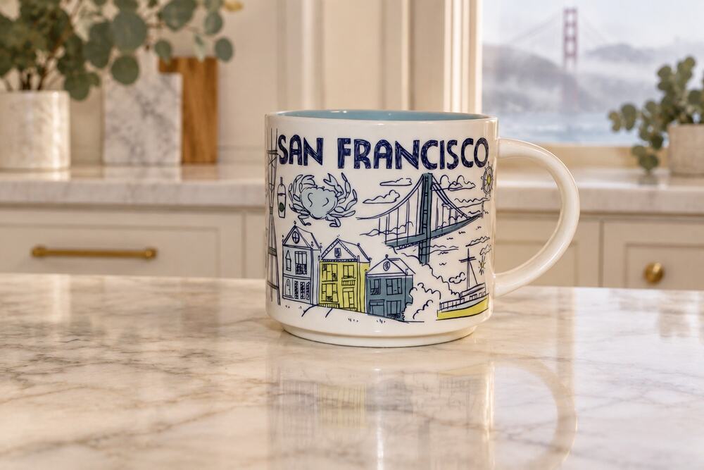 Starbucks San Francisco Been There Series BTS 14oz Mug NWT